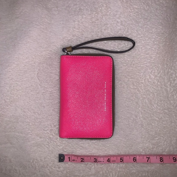 MARC BY MARC JACOBS Pink + olive two toned wallet - Picture 2 of 5